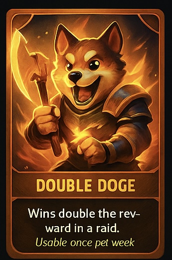 DogUnity Trading Card featuring a happy mixed-breed dog