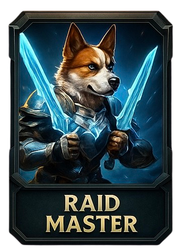 DogUnity Trading Card featuring a happy mixed-breed dog