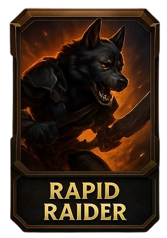 DogUnity Trading Card featuring a happy mixed-breed dog